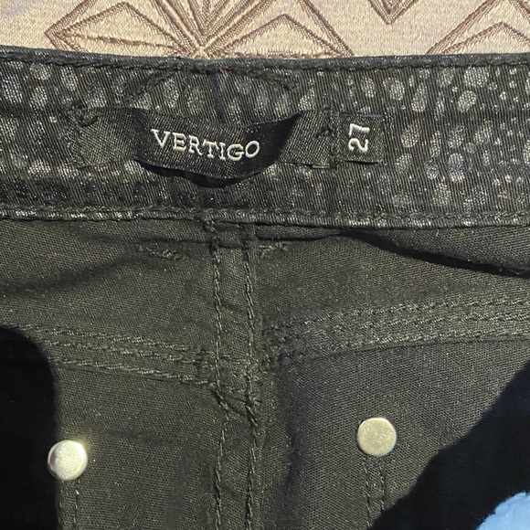 Black Patterned Pants - Picture 8 of 10